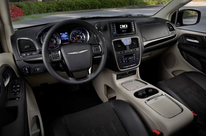 2014 Chrysler Town And Country 30Th Anniversary Edition Interior Dash