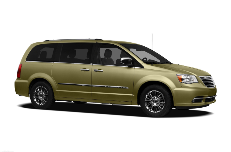 2011 Chrysler Town and Country Minivan Van Touring Front wheel Drive ...