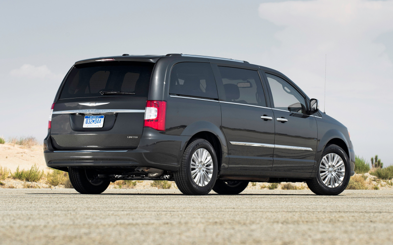 2012 Chrysler Town And Country Rear View