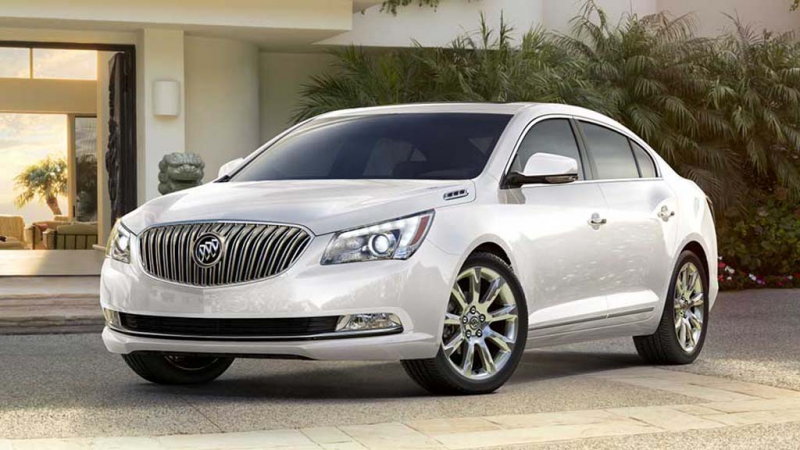 2015 Buick Lacrosse White View