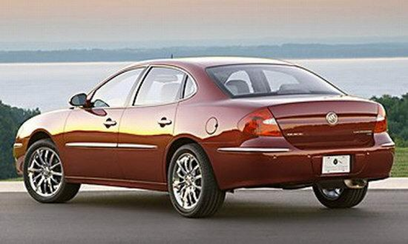 Rear left Red 2006 Buick LaCrosse Car Picture