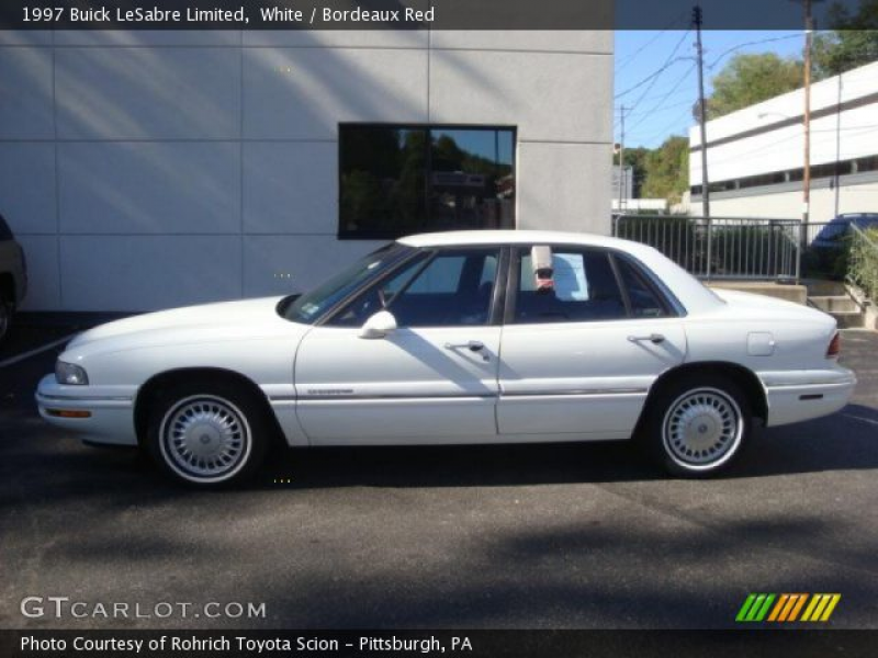 1997 Buick LeSabre Limited in White. Click to see large photo.