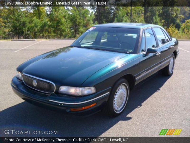 1998 Buick LeSabre Limited in Emerald Green Pearl. Click to see large ...