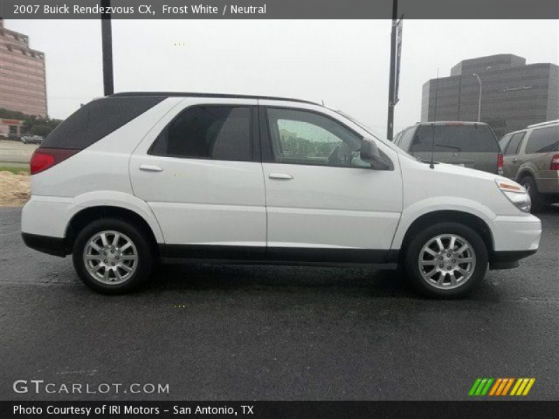 2007 Buick Rendezvous CX in Frost White. Click to see large photo.