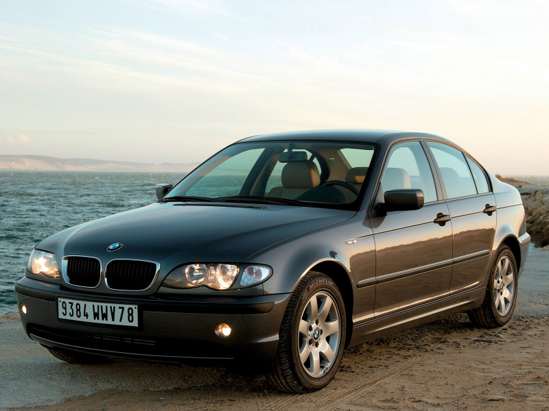 2004 BMW 3 Series 320i, 320D with 6 gear and 150 horsepower black 4 ...