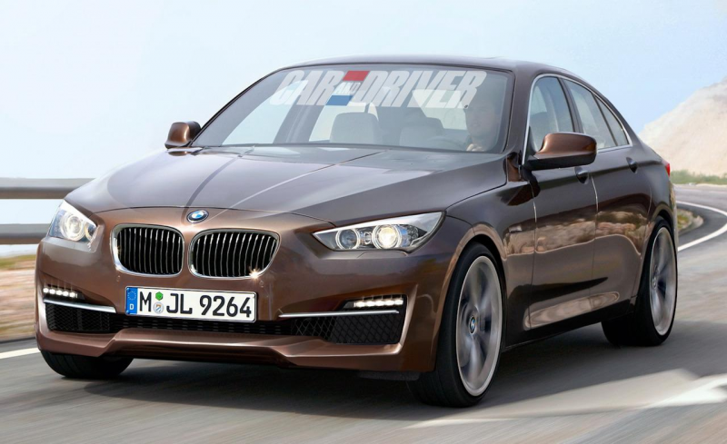 2013 BMW 3-series (artist's rendering)
