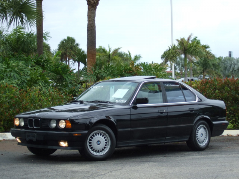 1991 bmw 5 series 525i trim overview