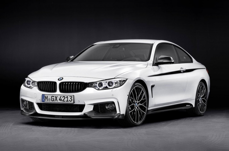 2014 BMW 4-Series fitted with M Performance accessories