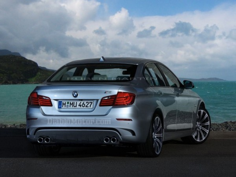 Blog de visions-autos :., Future BMW M5 2010.