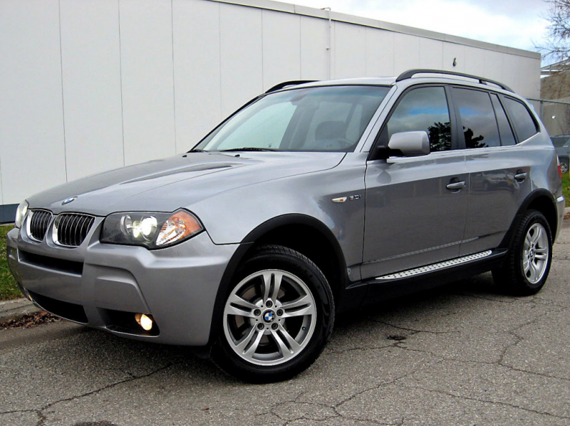 2006 BMW X3 3.0i, exterior color: space gray, exterior