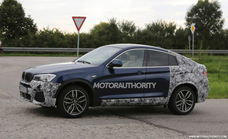 2016 BMW X4 M Performance Model Spy Shots