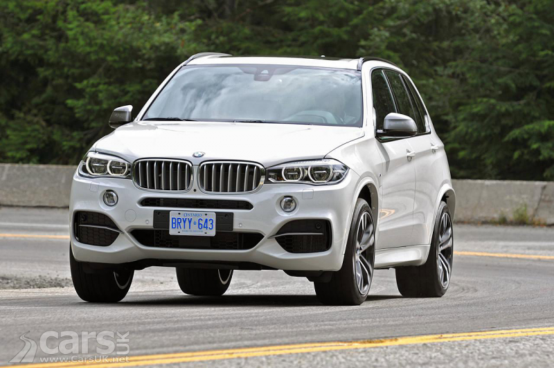 Photos of the new for 2014 BMW X5 M50d ahead of its public debut at ...