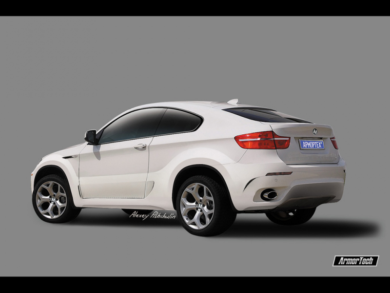 2011 ArmorTech BMW X6 ARMG Coupe - Rear And Side - 1024x768 ...