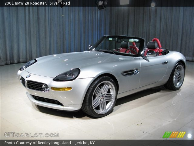 2001 BMW Z8 Roadster in Silver. Click to see large photo.