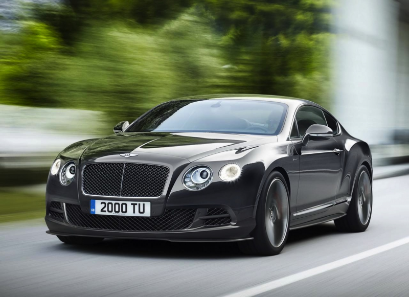 The new 2014 model Bentley Continental GT Speed has been revealed. It ...