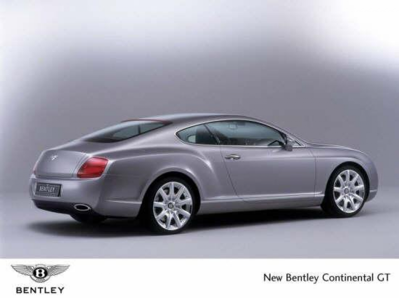 Rear Right 2002 Bentley Continental GT Car Picture