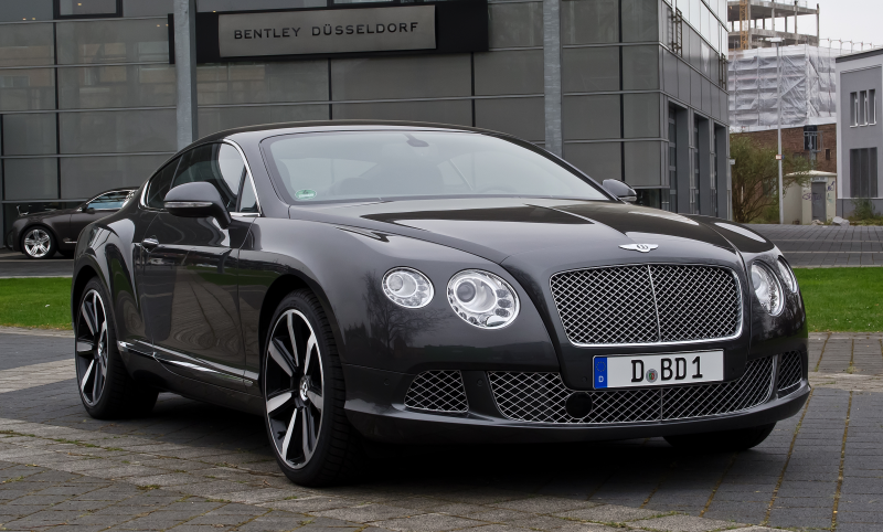 Datei:Bentley Continental GT (II) – Frontansicht (1), 5. April 2012 ...