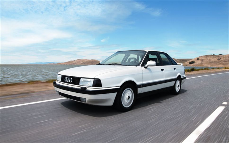 1990 1991 Audi 90 Quattro 20V Front Three Quarters