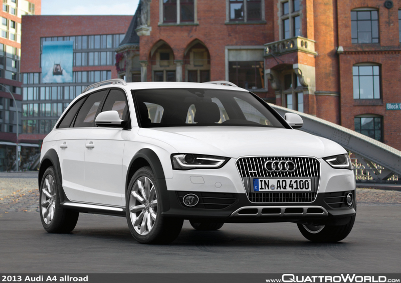 Gallery and Video: 2013 Audi A4 allroad