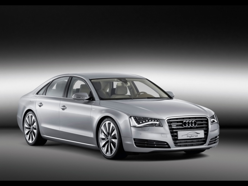 2010 Audi A8 hybrid - Front And Side - 1920x1440 - Wallpaper