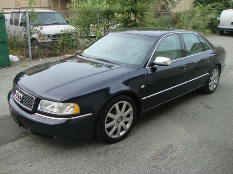 2003 Audi S8 BLUE WITH WHITE LEATHER 90,000 MILES MUSEUM/SHOWROOM ...