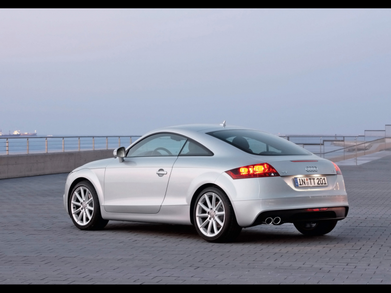 2011 Audi TT Coupe - Rear And Side 2 - 1280x960 - Wallpaper