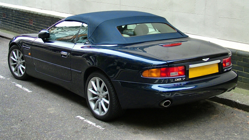 ... Aston Martin DB7 Vantage. Then again, this is more likely your stock