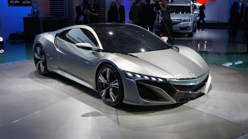 2016 Acura NSX Roadster with hybrid powertrain