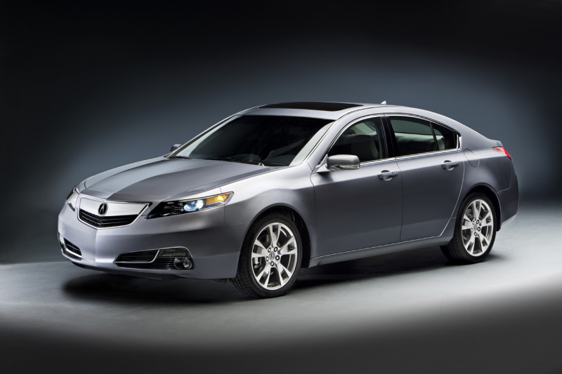 Chicago 11': 2012 Acura TL Gets a Less Offensive New Face