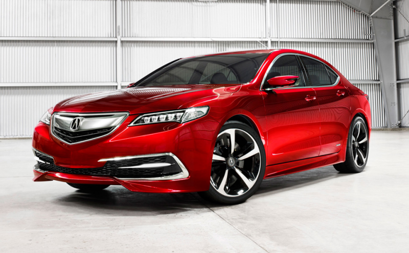 The all-new 2015 Acura TLX Prototype – Liberating Agility