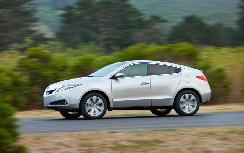 2012 Acura Zdx Side In Motion
