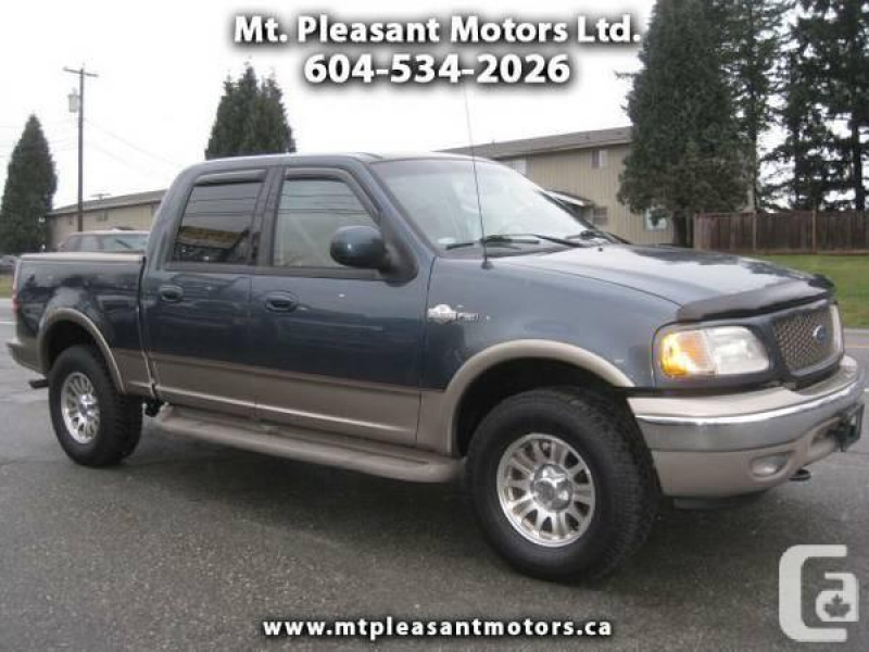 2002 Ford F-150 King Ranch SuperCrew Short Bed 4WD - You will be ...