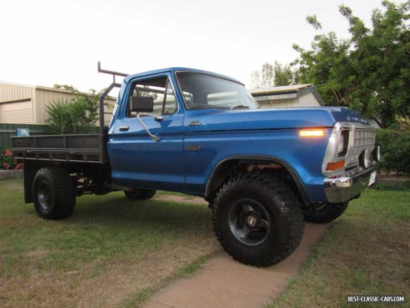 1979 ford f 100 custom 4 x 4 4 speed manualcompleted when i bought ...