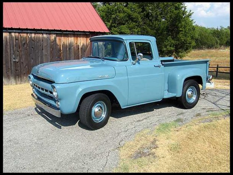 1957 Ford F100 Pickup 223 CI, 3-Speed presented as lot F24 at Dallas ...