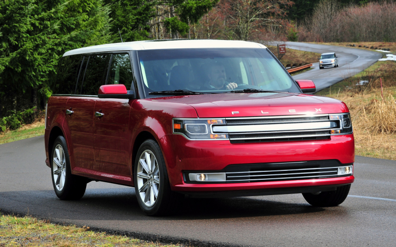 2013 Ford Flex Front End In Motion