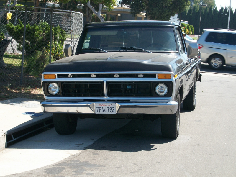 1977 Ford F-150, this is a one owner when I got it I have a 79 now ...