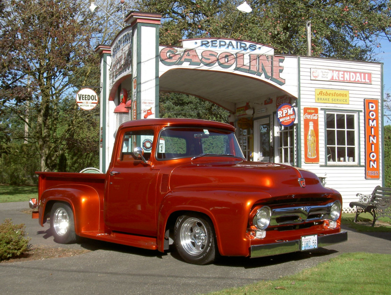 Custom 1956 Ford pickup, part of the upcoming Ford F-Series: The Truck ...