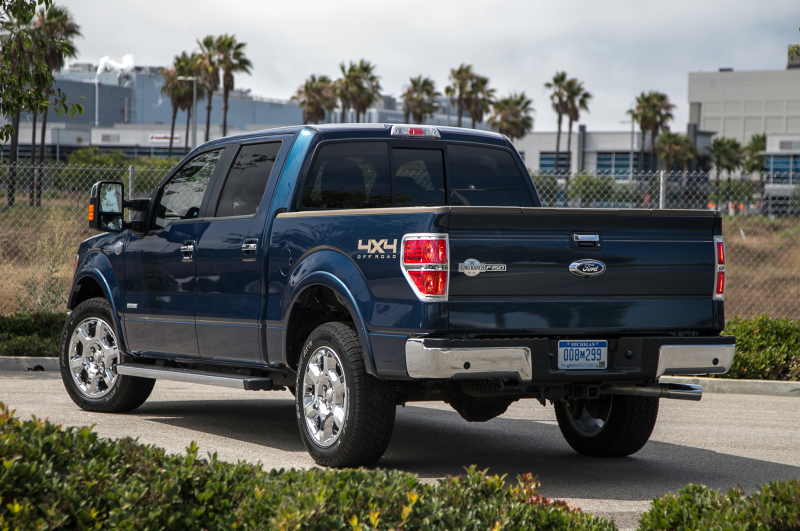 2013 Ford F 150 Supercrew Ecoboost King Ranch Rear View