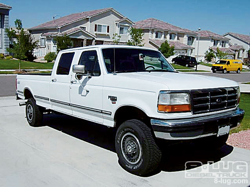 1992 Ford F350 Right Front Angle