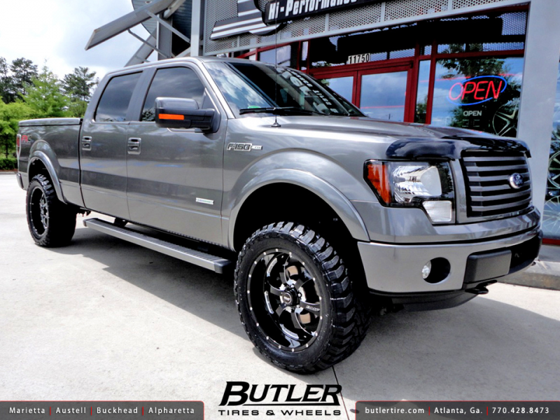 Ford F-150 FX4 with 22in BMF Novakane Wheels and 4in Rough Country ...