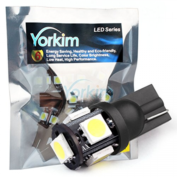 Yorkim® 2014 newest, 4th Generation, 10pcs ,W5W 194 168 2825 T10 ...