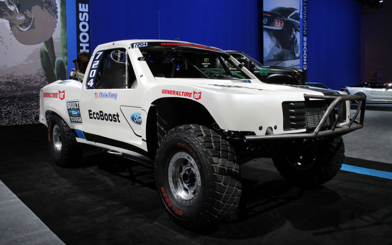 Ford F150 Off Road Racer Front Three Quarters