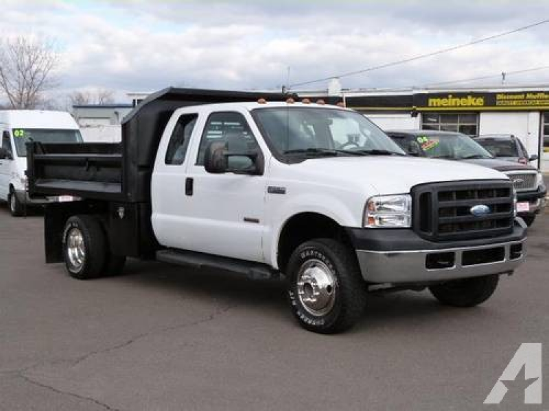 2006 Ford F-350 Chassis Truck Super Cab Ext Cab 4x4 Mason Dump!! for ...