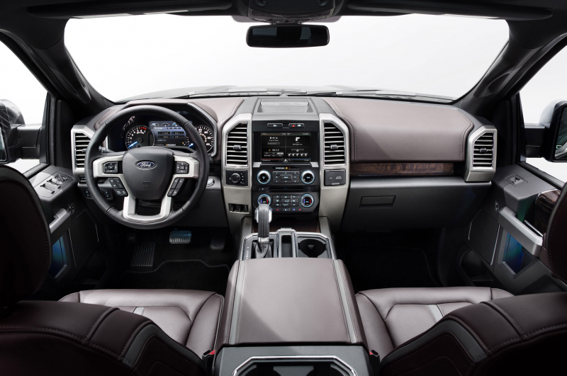 2015 Ford F 150 Interior