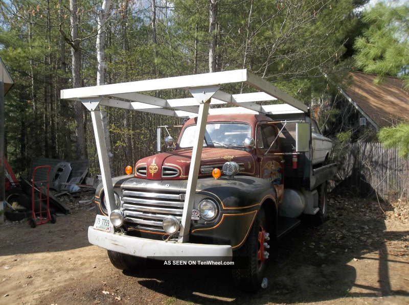 1950 Ford F8 X Fire Truck / Flatbed Other photo 1