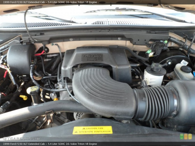 ... Liter SOHC 16-Valve Triton V8 Engine for the 1999 Ford F150 #65533647