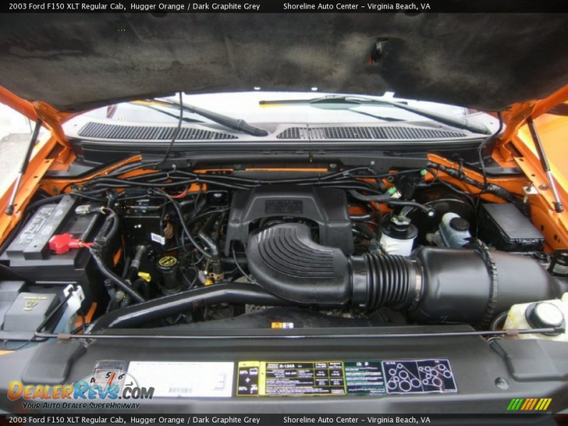 2003 Ford F150 XLT Regular Cab 5.4 Liter SOHC 16V Triton V8 Engine ...