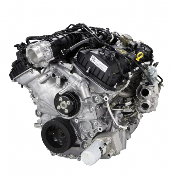 The performance of a large displacement 8-cylinder but with the fuel ...