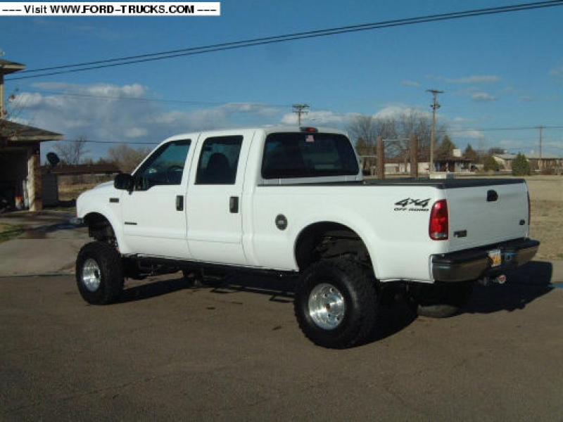 2002 Ford F350 4x4 - Truck After Edge 8 Inch Lift%2