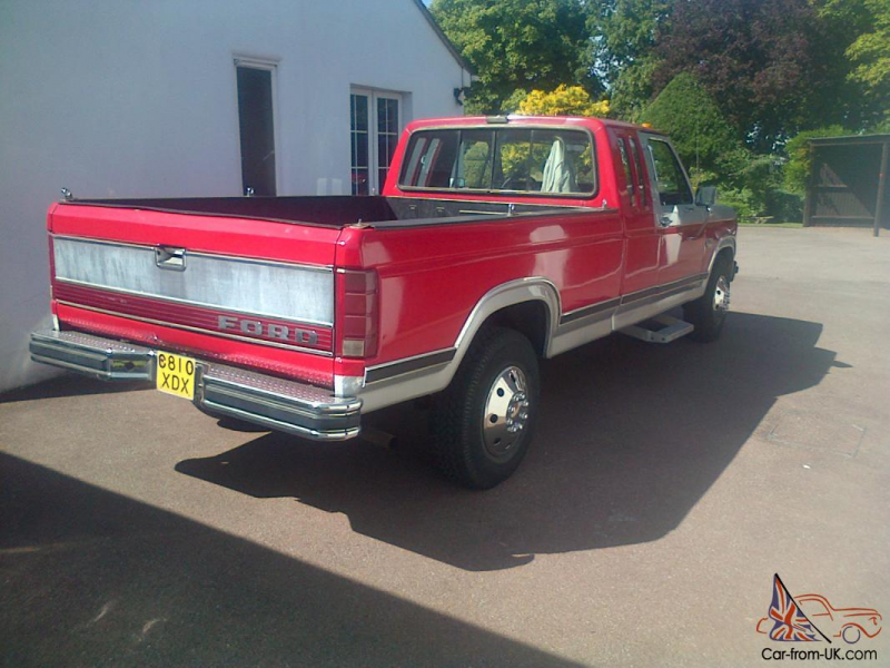 1986 Ford F250 XLT Pick up Lariat extended Cab Deluxe 6.9 Litre ...